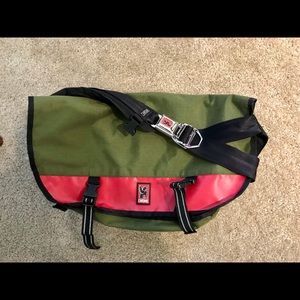 Custom made Chrome Industries  messenger backpack